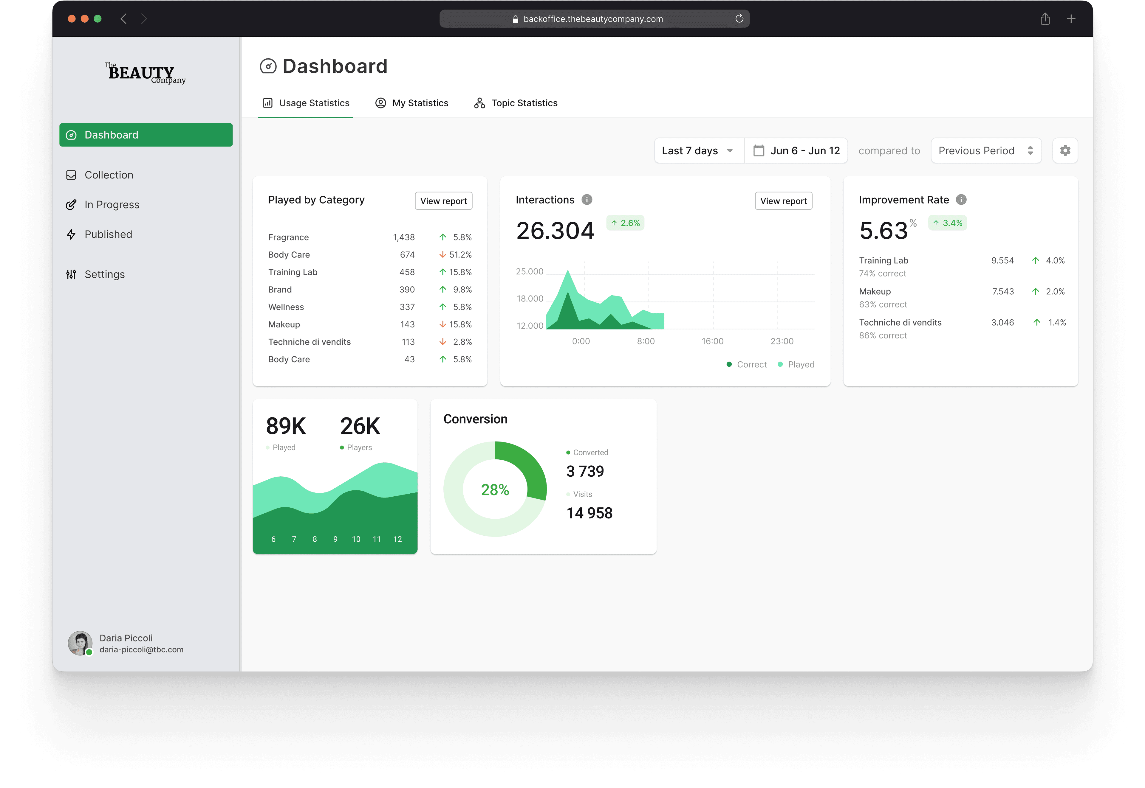 Product screenshot